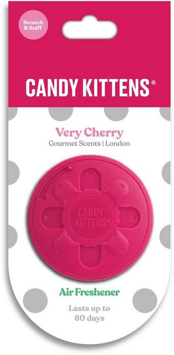 Candy Kittens Fibre Can Air Freshener - Very Cherry